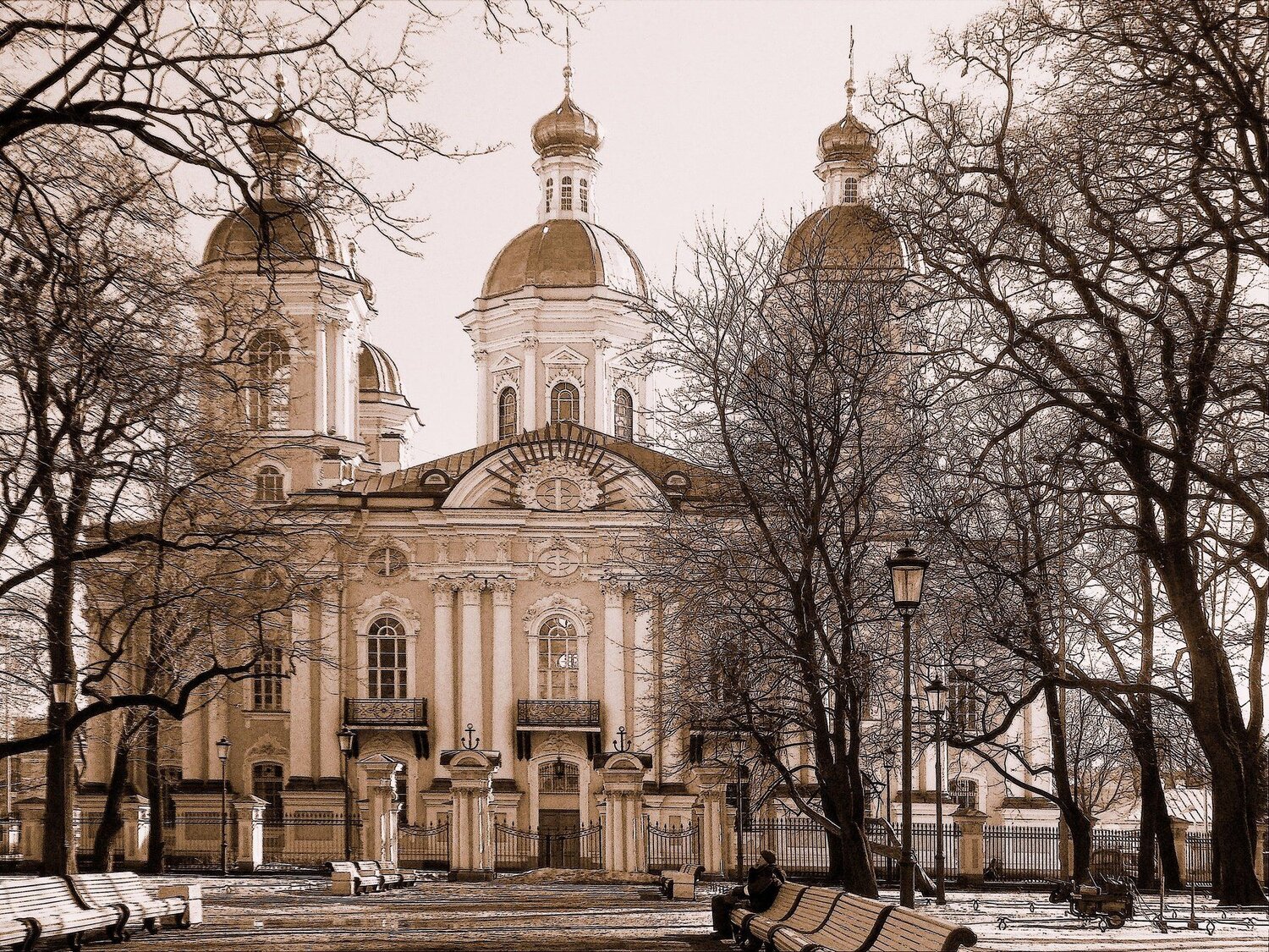Никольский собор в Санкт-Петербурге.