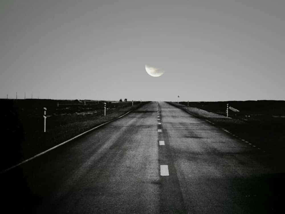 Dark road