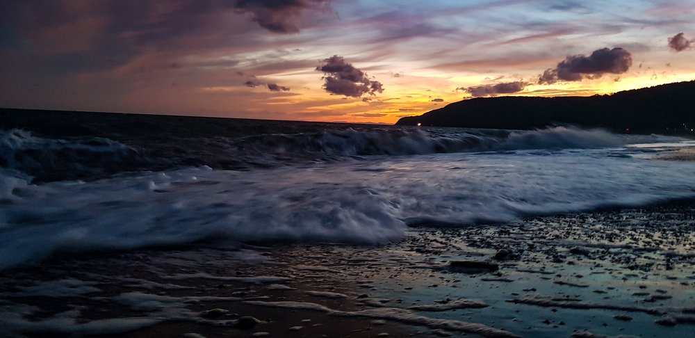 Закат. Россия. Сахалин