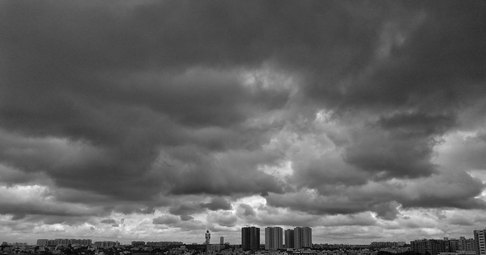 Dramatic skies of Banglore