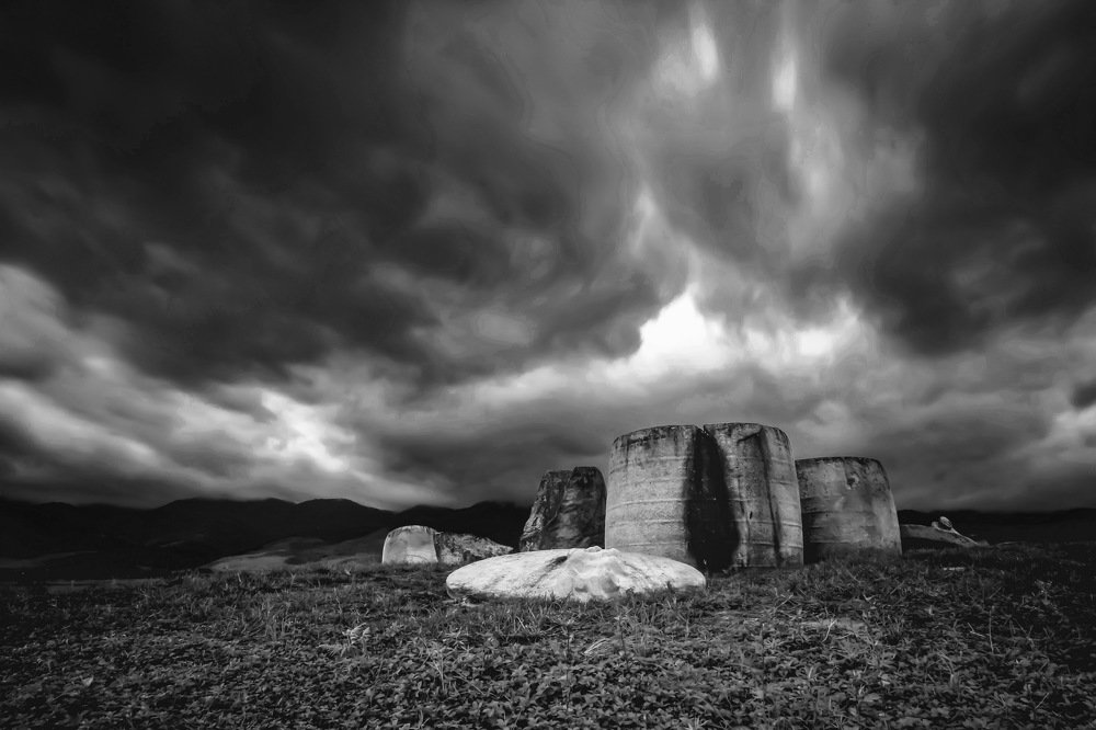 Megalithic site in Central Sulawesi, Indonesia