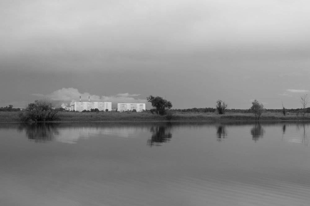 Промышленный город.