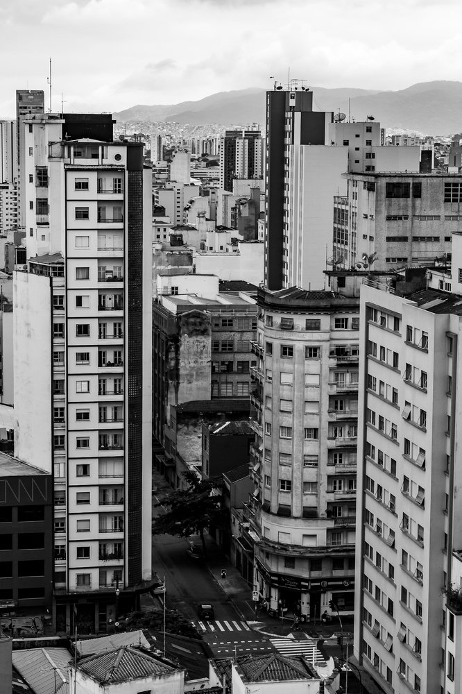 São Paulo City from the sky