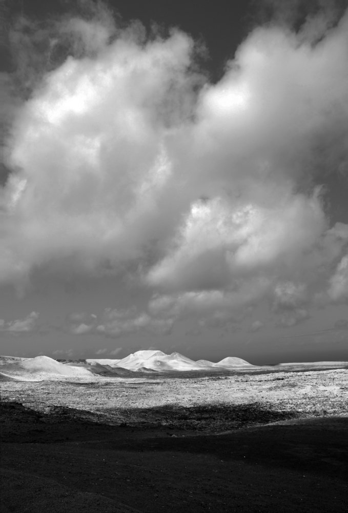 Lanzarote desert landscape