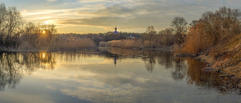 Утро на реке Нежеголь