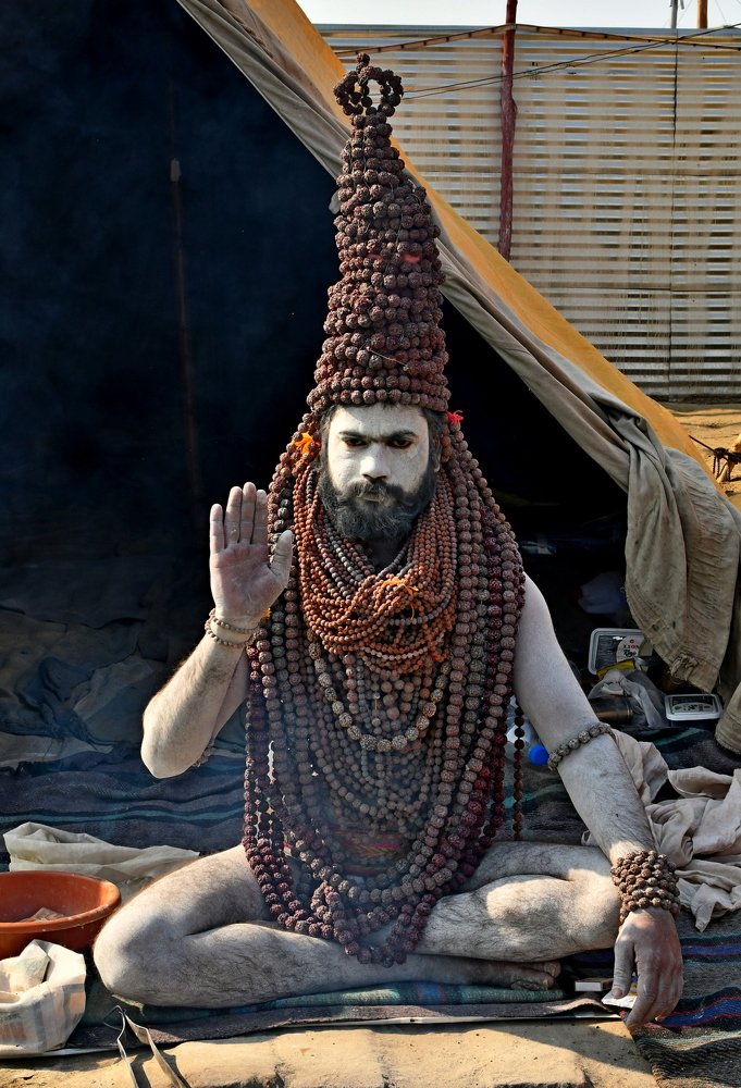 SADHU BABA AT KUMBH