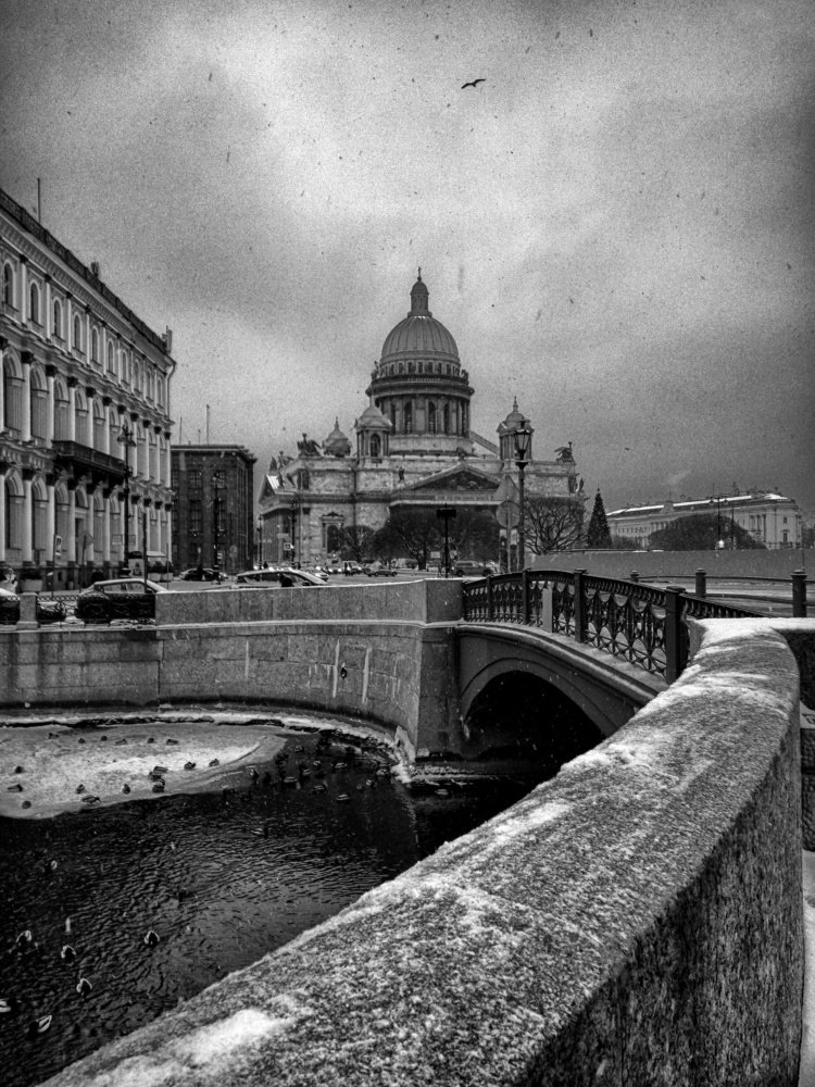 Зима в городе