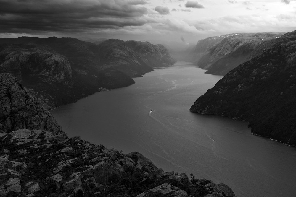 Хмурое небо Норвегии