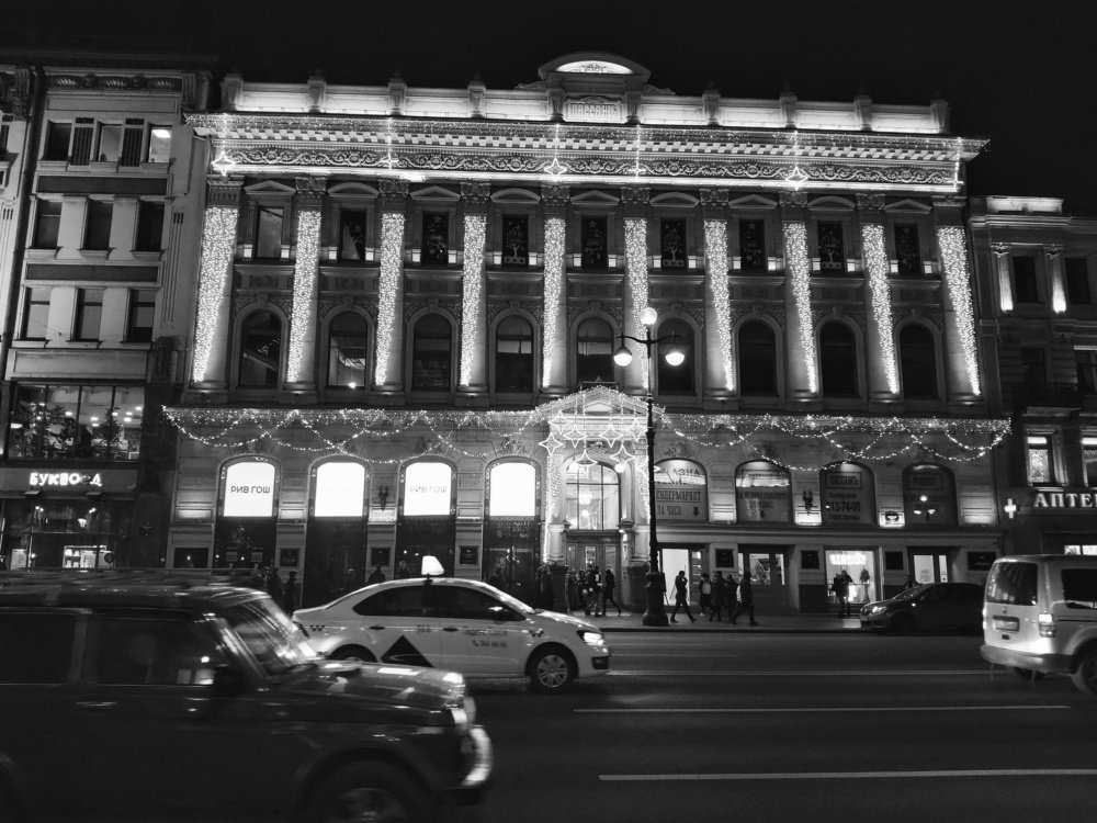 Чёрно-белый Питер