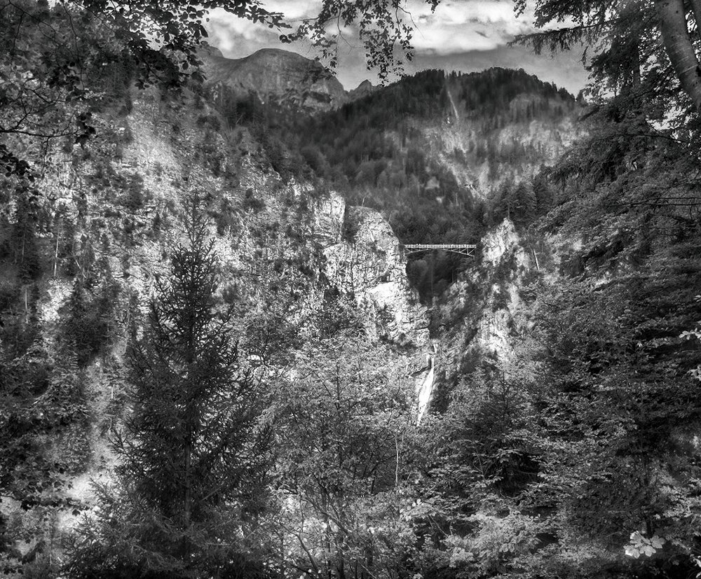 Вид на мост Мариенбрюгге.