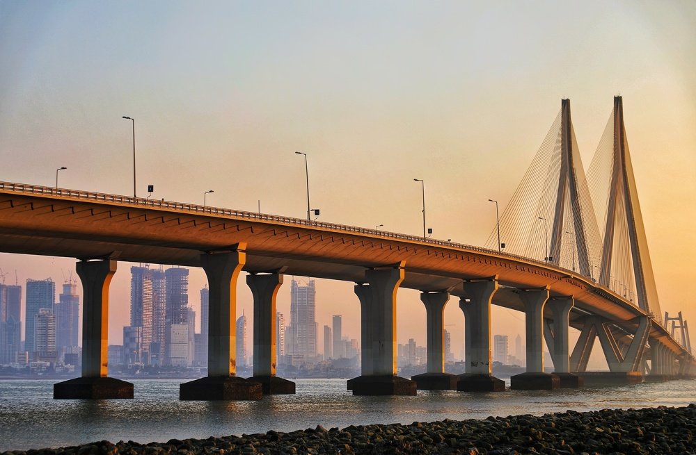 Buildings Under The Bridge