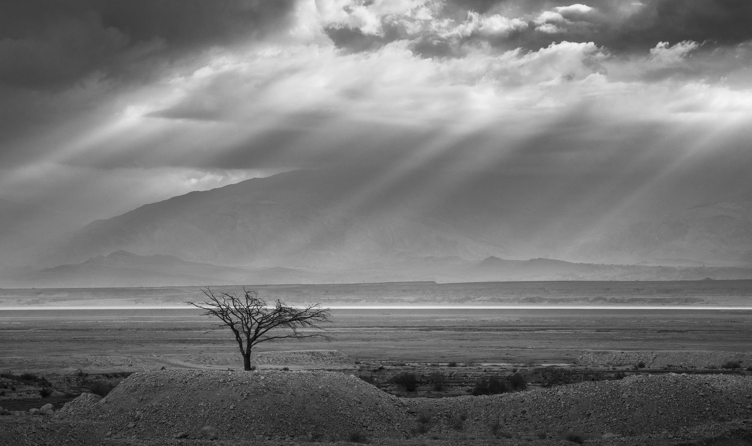 The Dead Sea is drying out...
