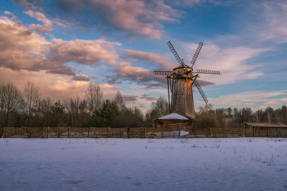 Розовые облака