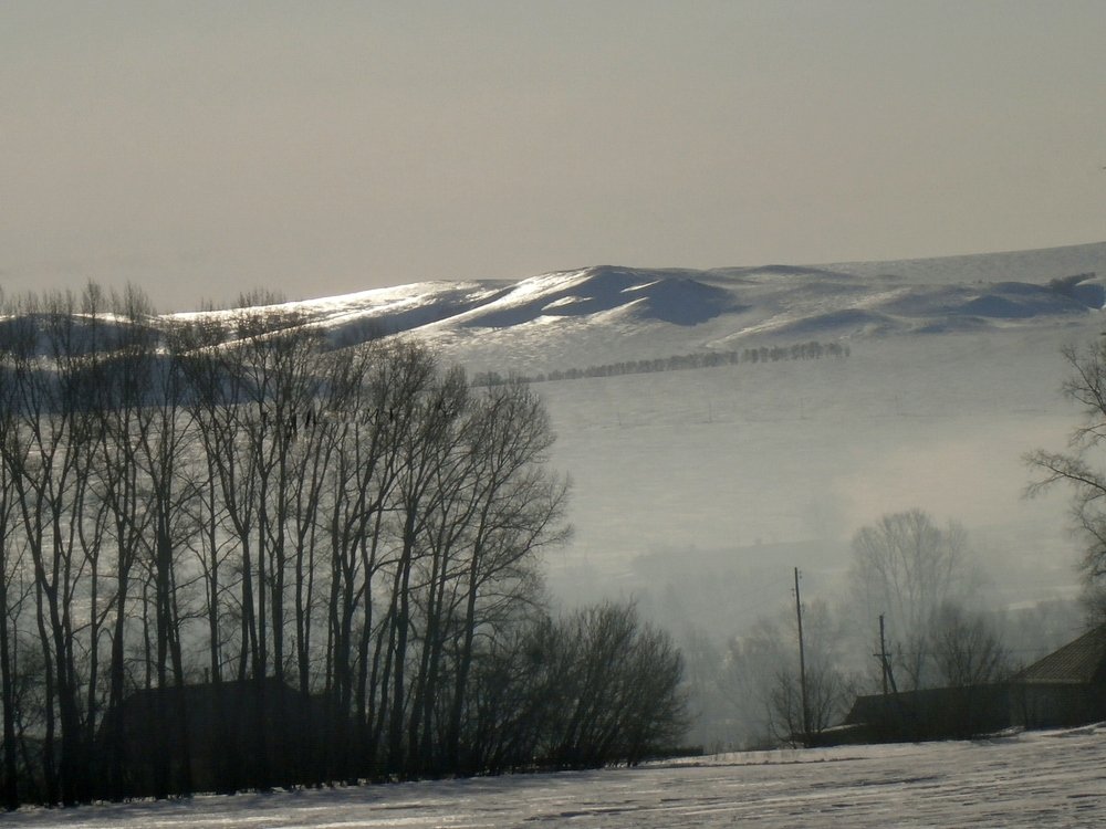 зима