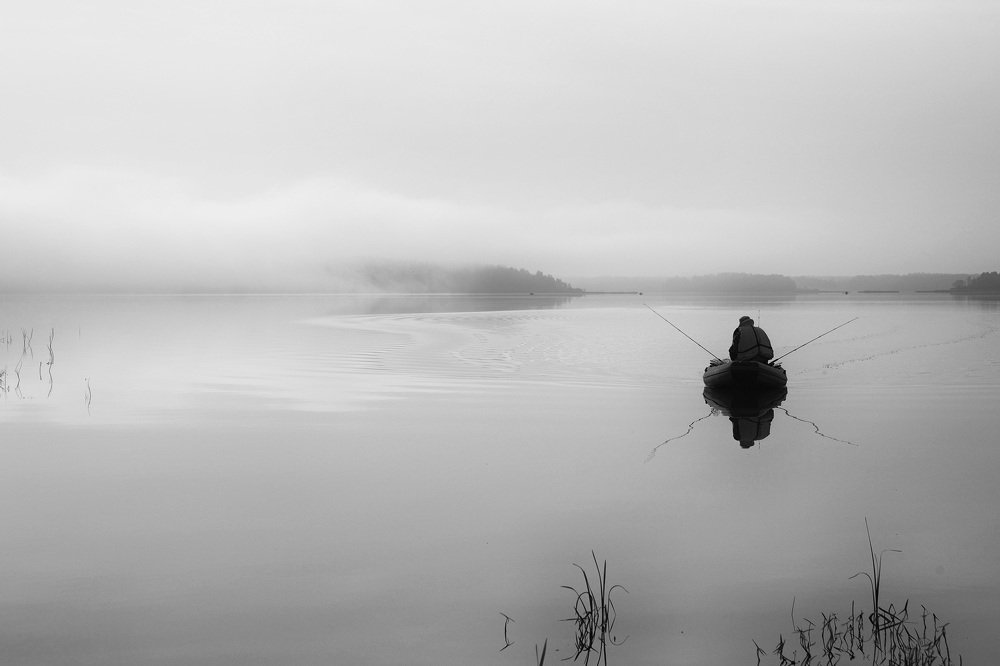 тишина над озером