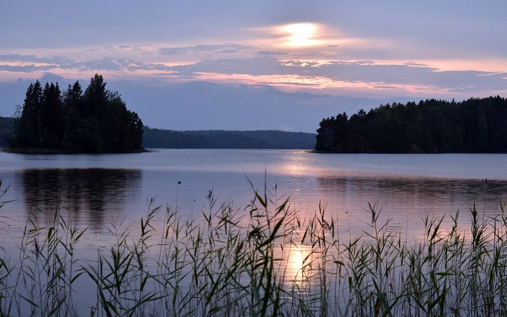 Evening on the lake / Вечер на озере