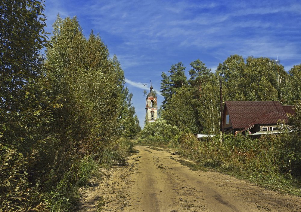 Сельцо в глубинке