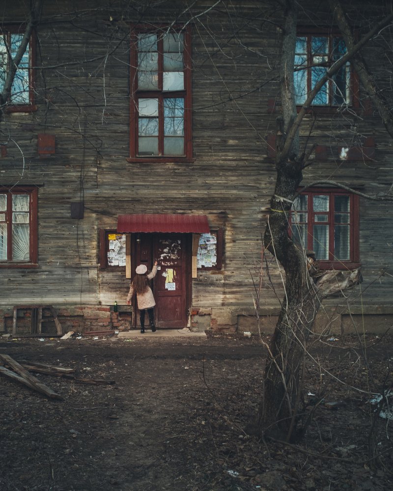 Девочка в берете