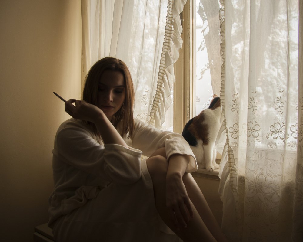 Мачка и њена лејди