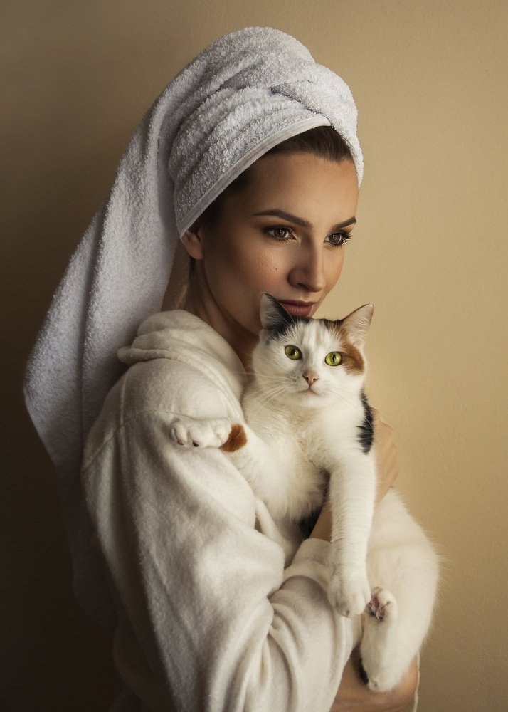 Мачка и њена лејди