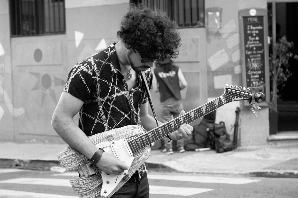 Haciendo música