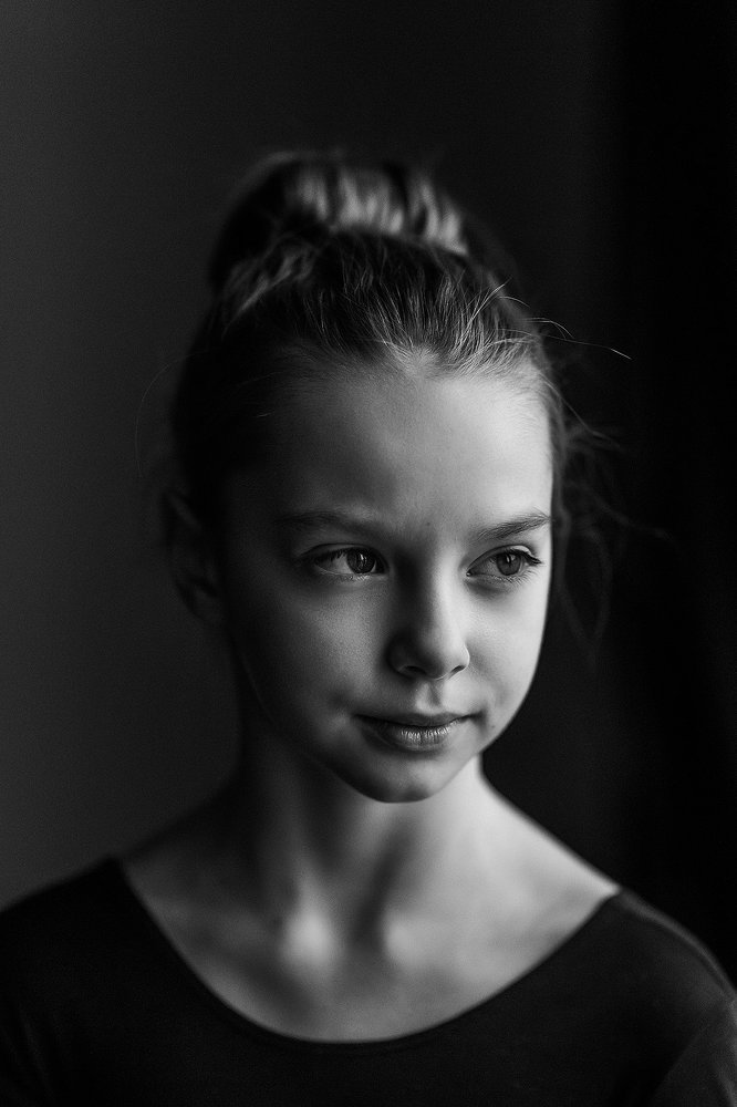 Взрослый детский портрет