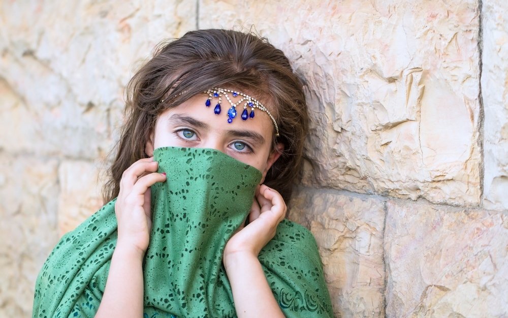 Innocent little girl