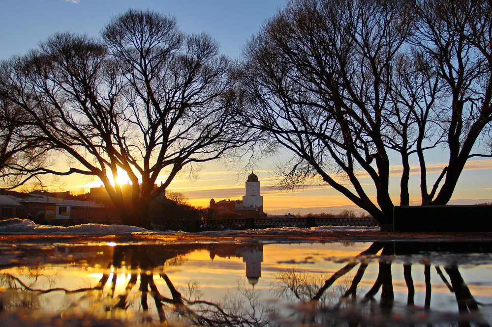Весенние зарисовки Выборгской весны.