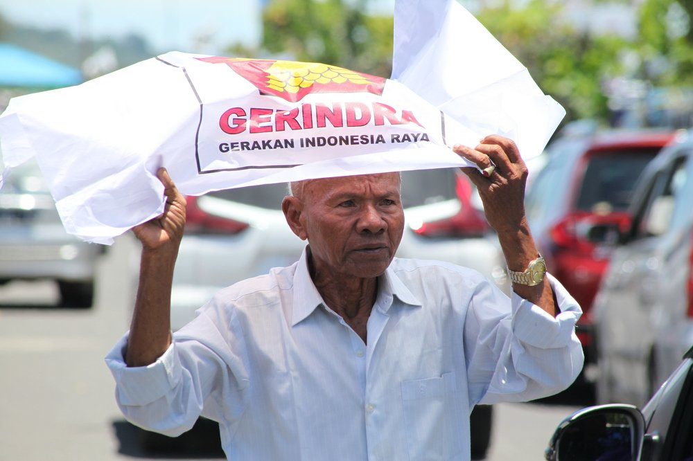 take refuge with the Party flag