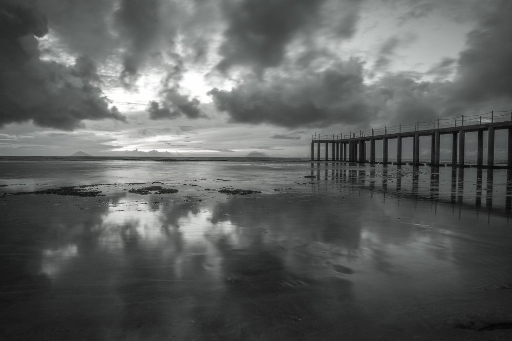 Sunset at Anyer beach