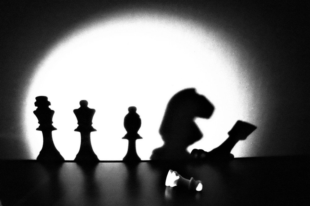 The culprit's shadow