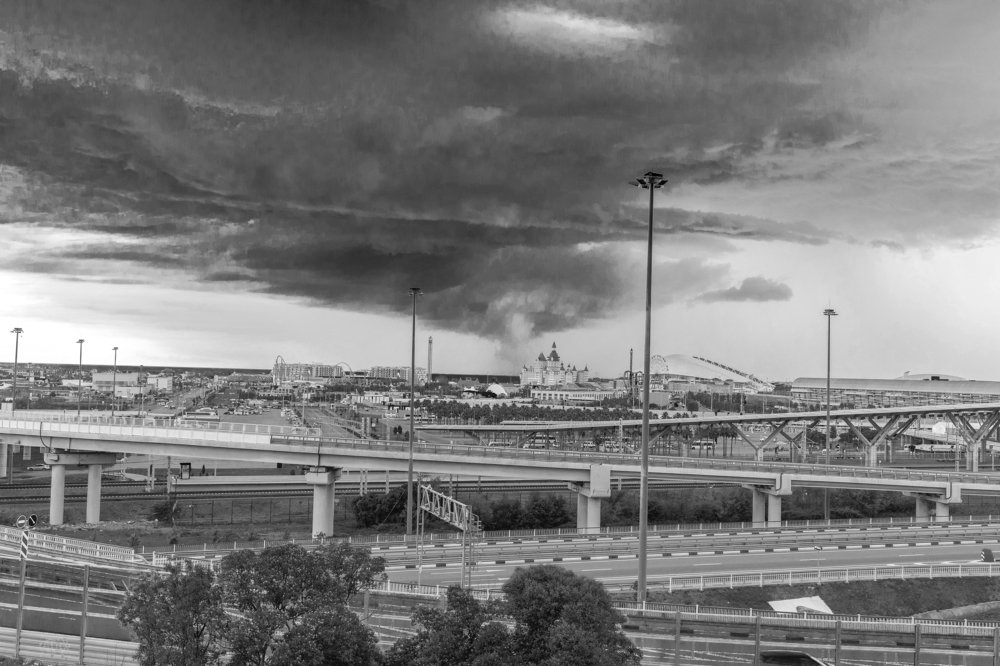 Начало грозы