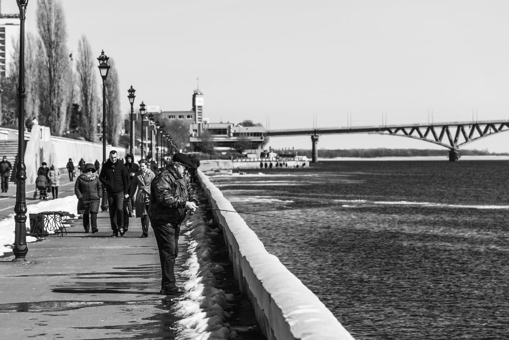 Первая весення рыбалка