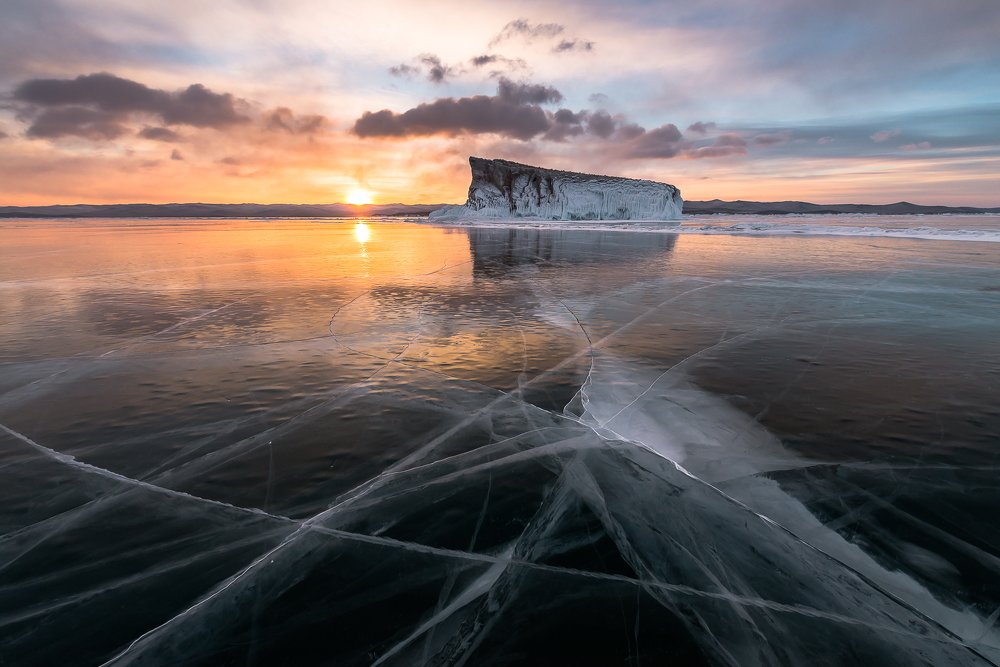Волшебное утро на Байкале