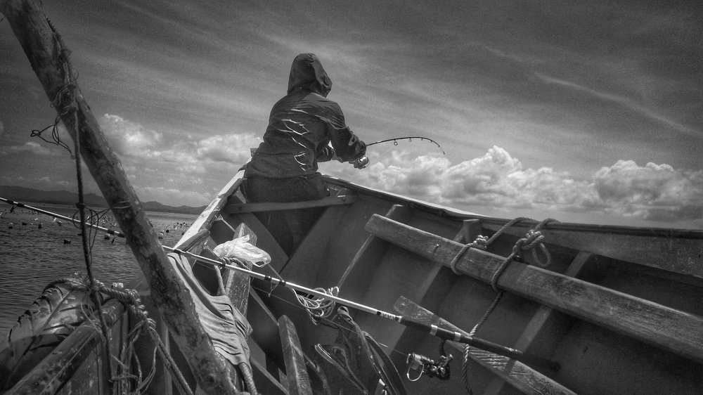 Not a fisherman, just Hoby...