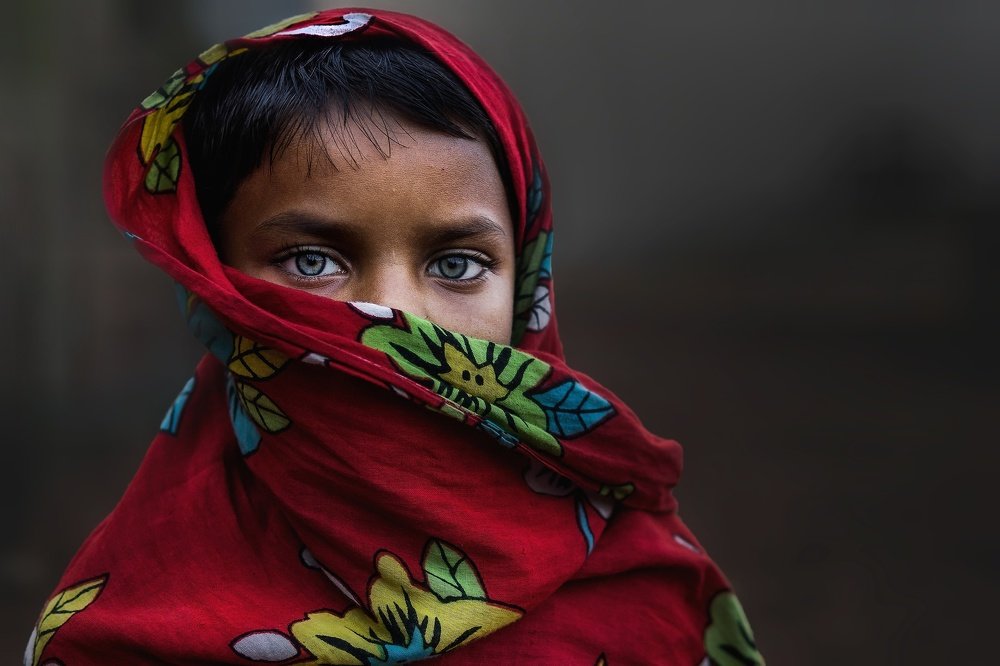 Rural girl from bengal.