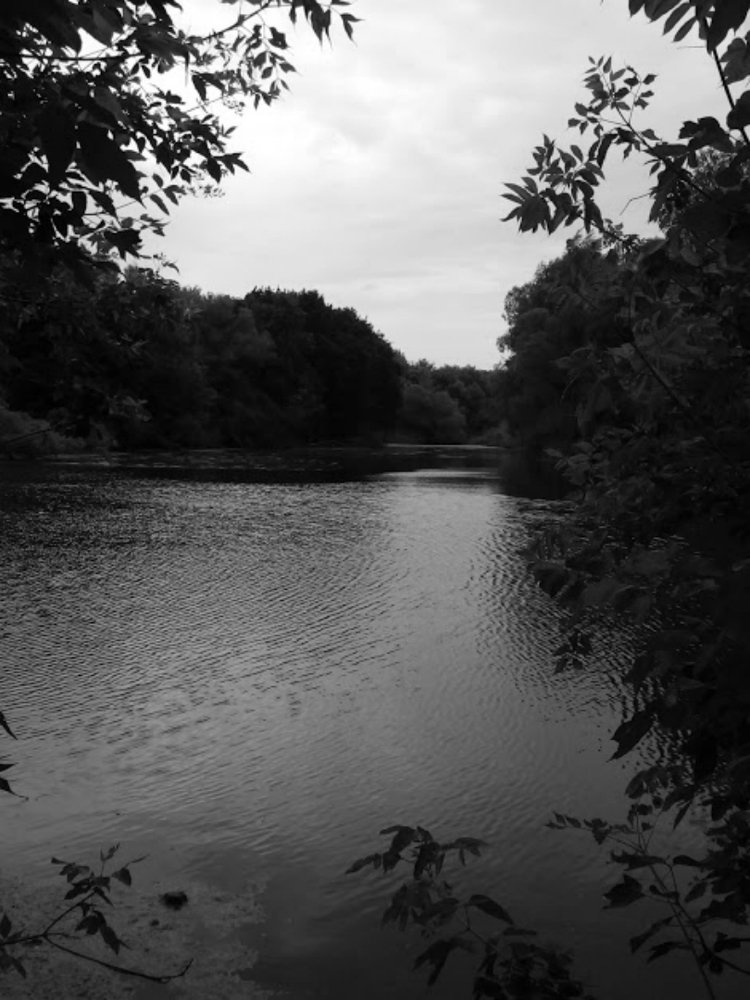 Тихий уголок реки Оскол