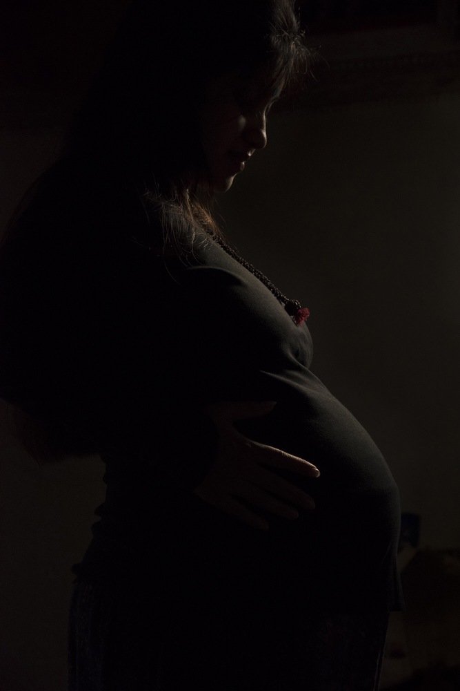 A pregnant mom