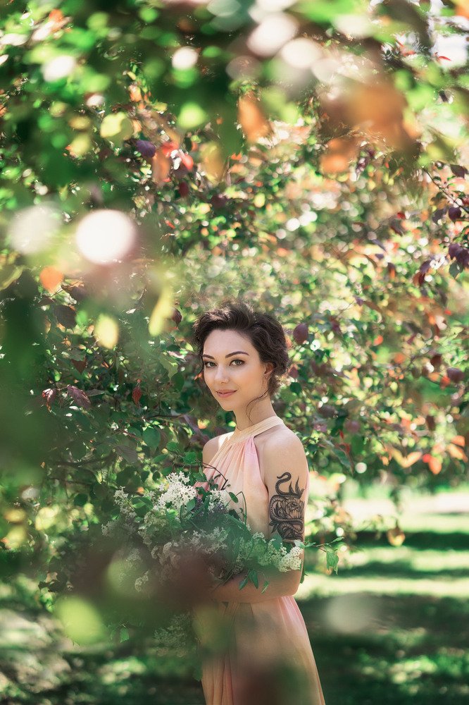 Цвети девочка