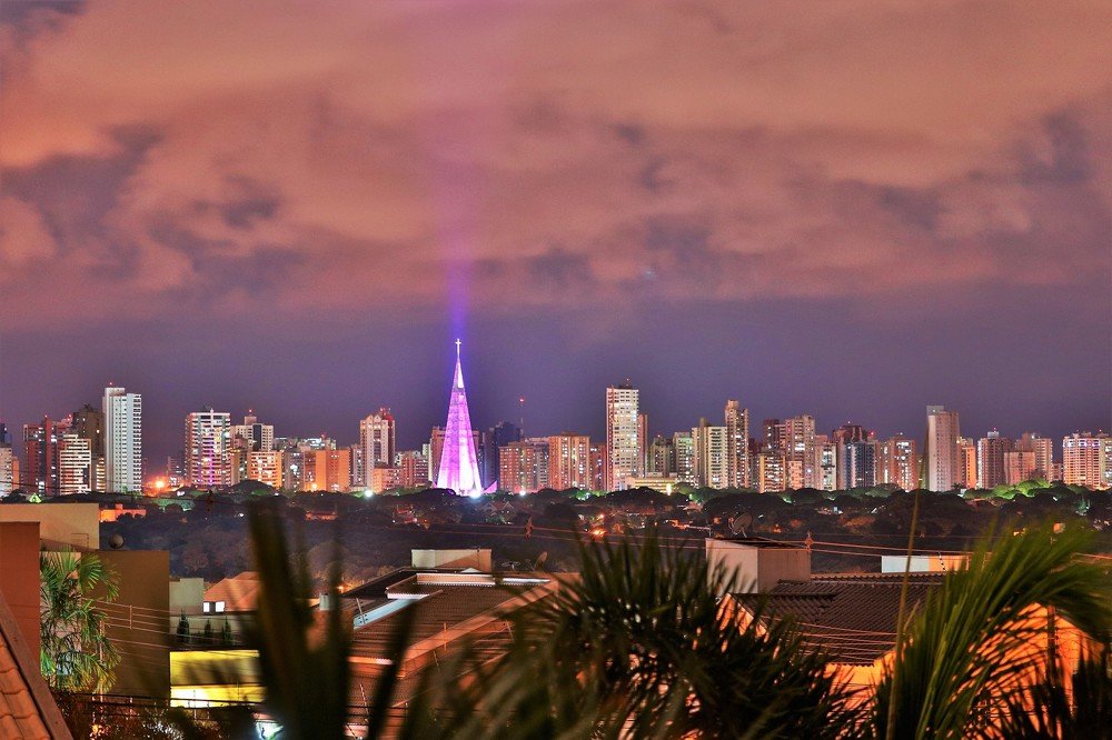 Maringá City in Brazil