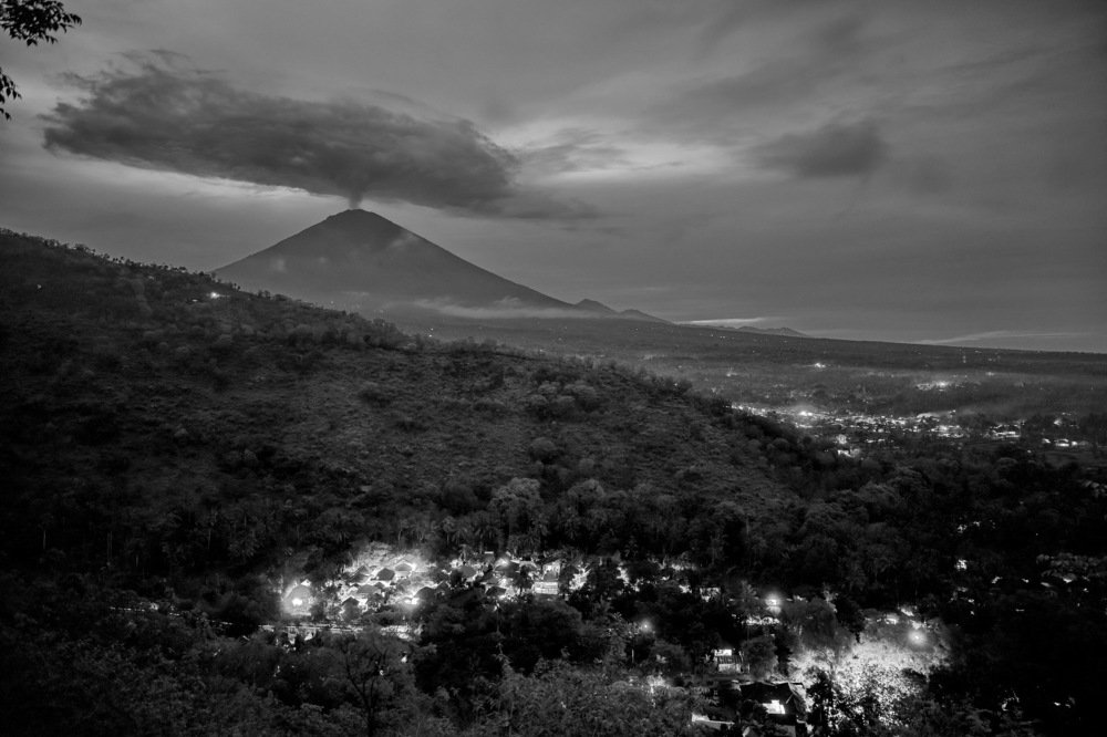 Agung volcano