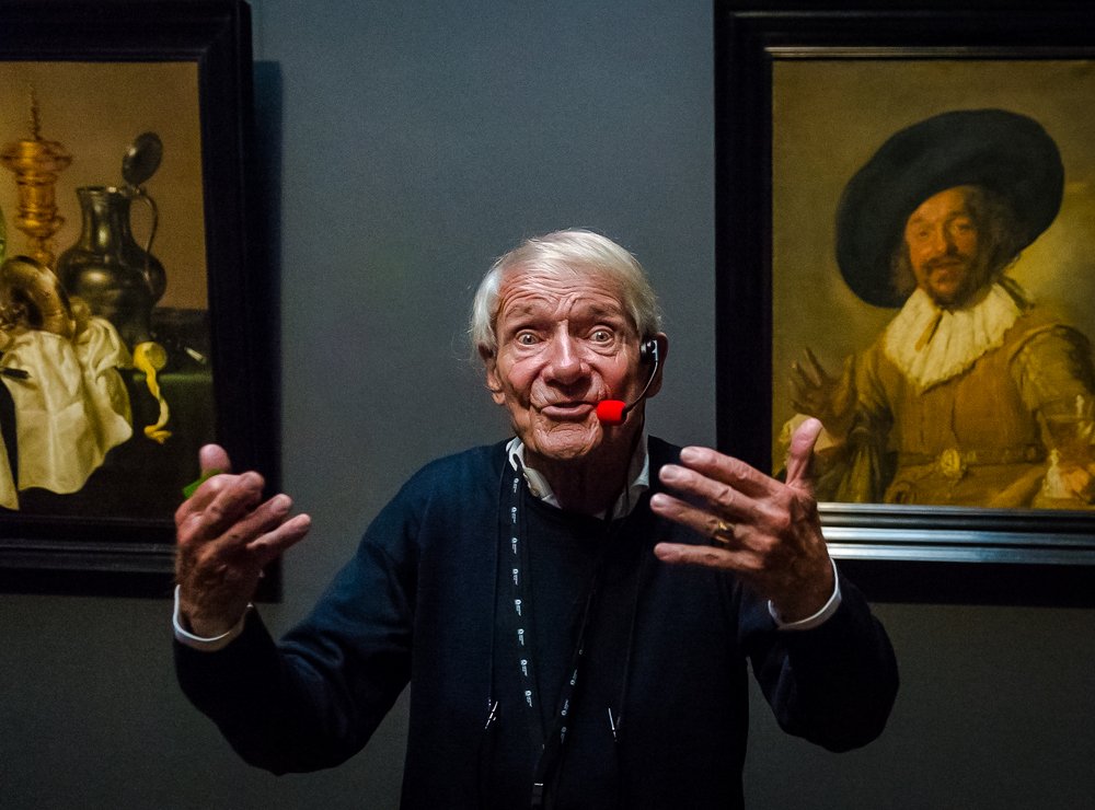 potrait of museum guide