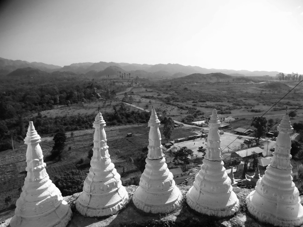 Black & white landscape