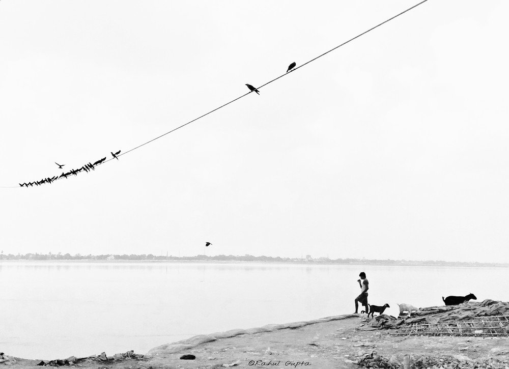 Landscape with Daily life