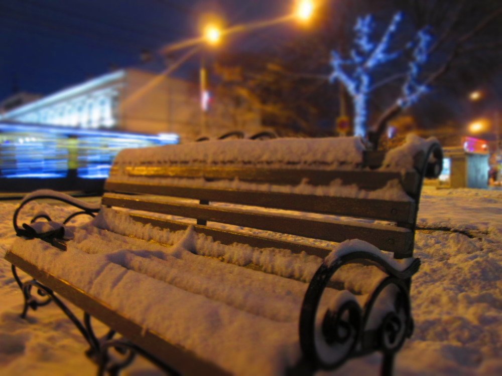Зимняя городская сказка.....