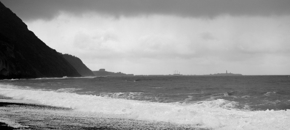 Мартовский шторм на Черном море. Сукко.