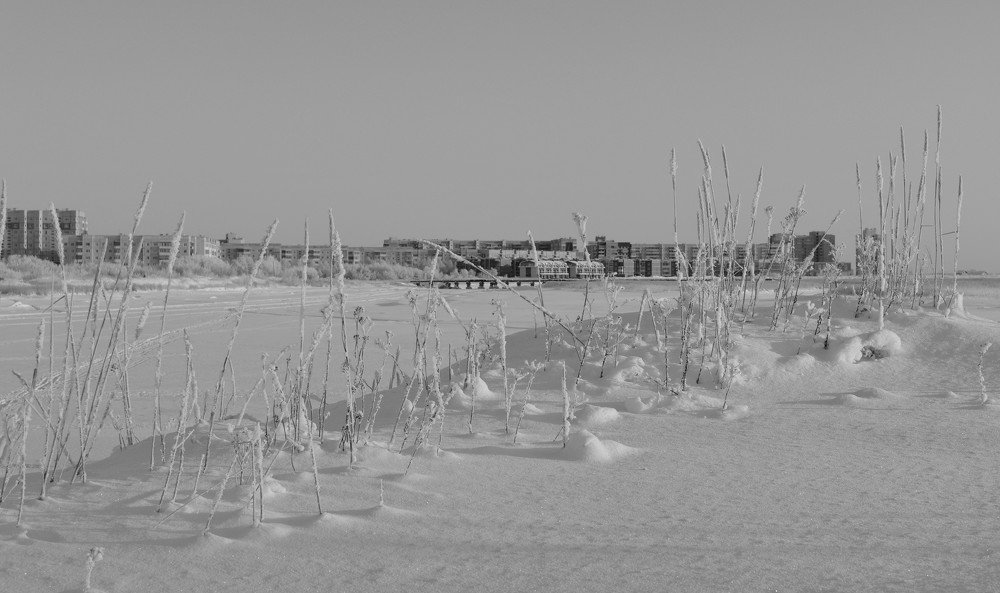 Зима в Северодвинске.