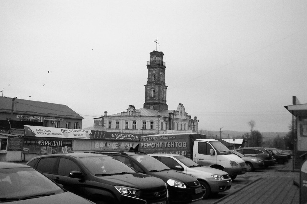 Сарапул. Старая пожарная вышка