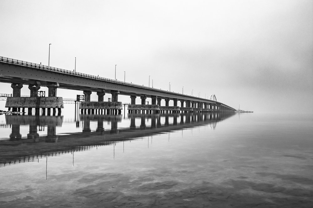 Bridge of Lake Urmia