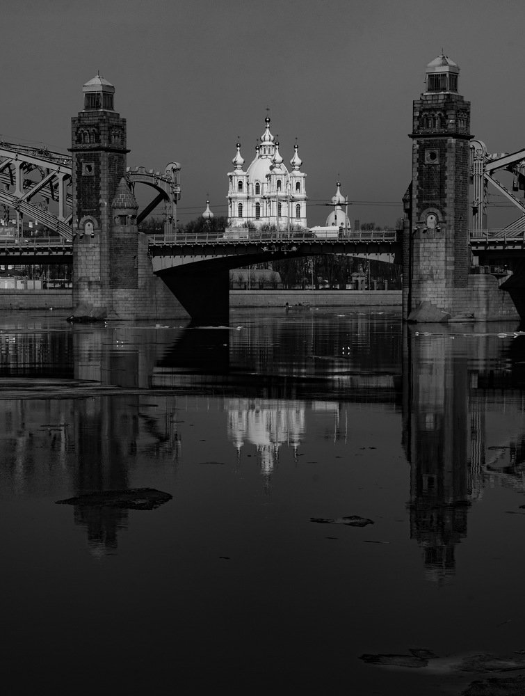 СПб , мост Петра Великого